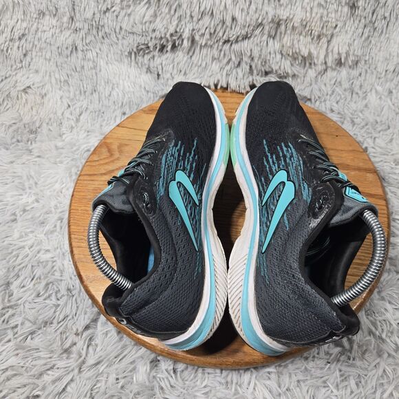 Newton Gravity 10 Womens Size 10.5 Black/Blue Running Shoes Sneakers W000221B - Picture 3 of 13